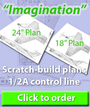 Imagination 1/2A control line model scratch-build plans